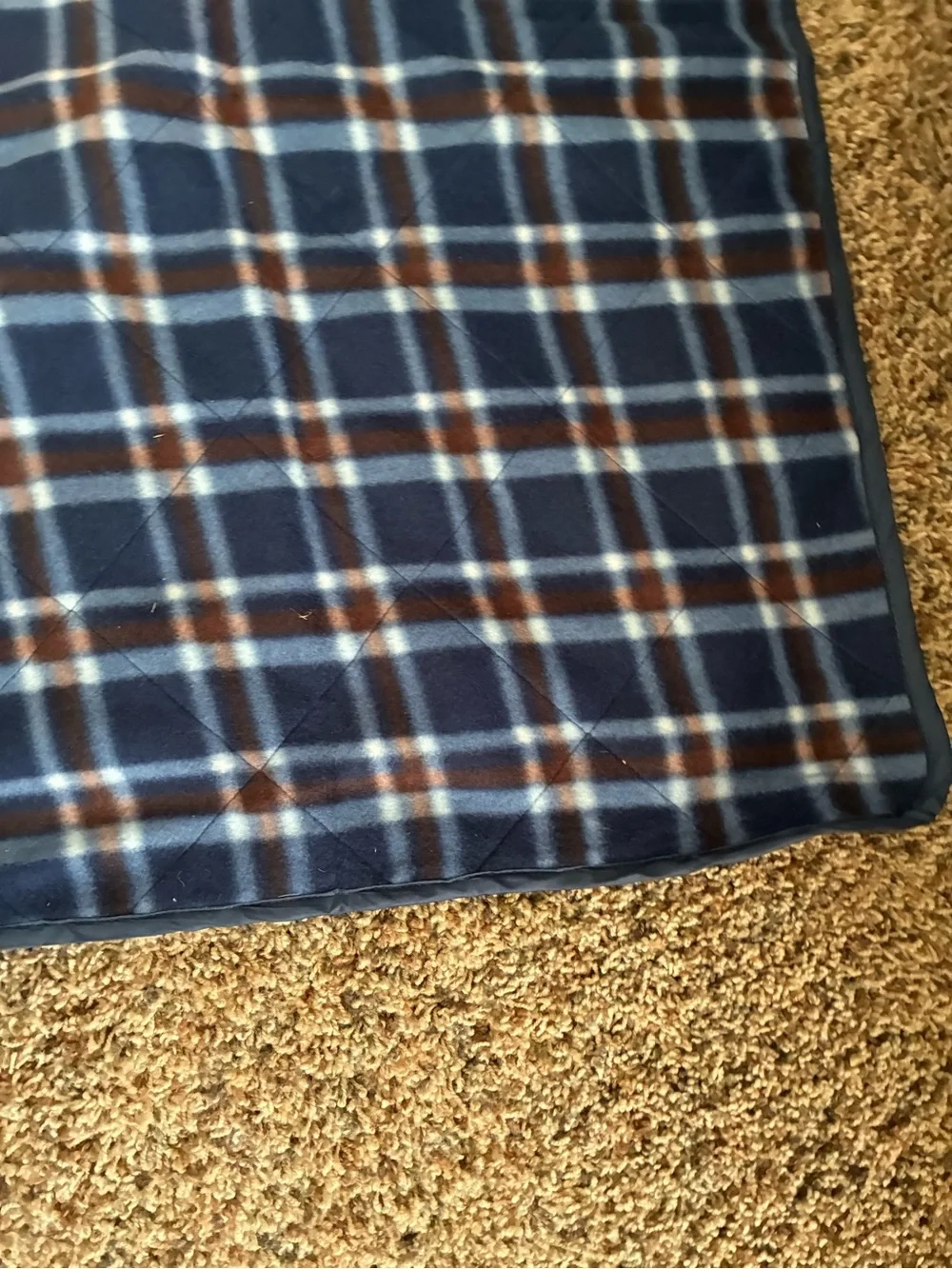 Northwest Territory Navy Blue Outdoor Picnic Blanket all in one tote/blanket.